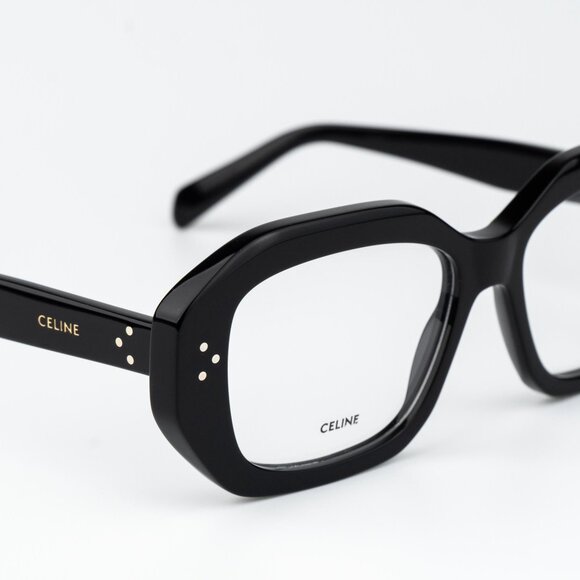 Celine 3 DOTS Women Eyeglasses Black Rectangle CL50156I 001 NEW AUTHENTIC - Picture 6 of 13